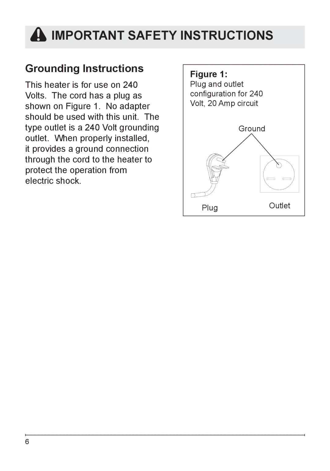 NewAir G70 owner manual Important Safety Instructions, Grounding Instructions 