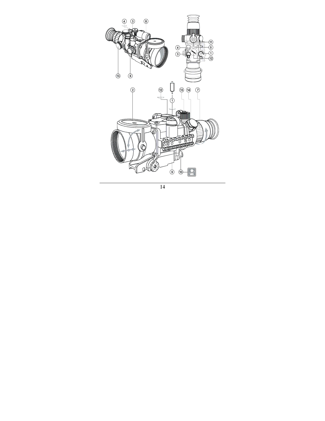 Newcon Optik DN 463 operation manual Elcit 