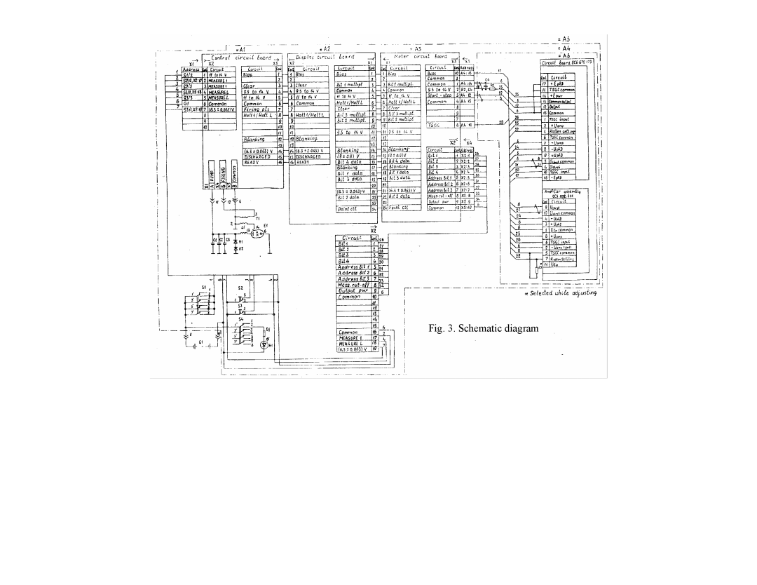 Newcon Optik LRB 20000 operation manual Schematic diagram 