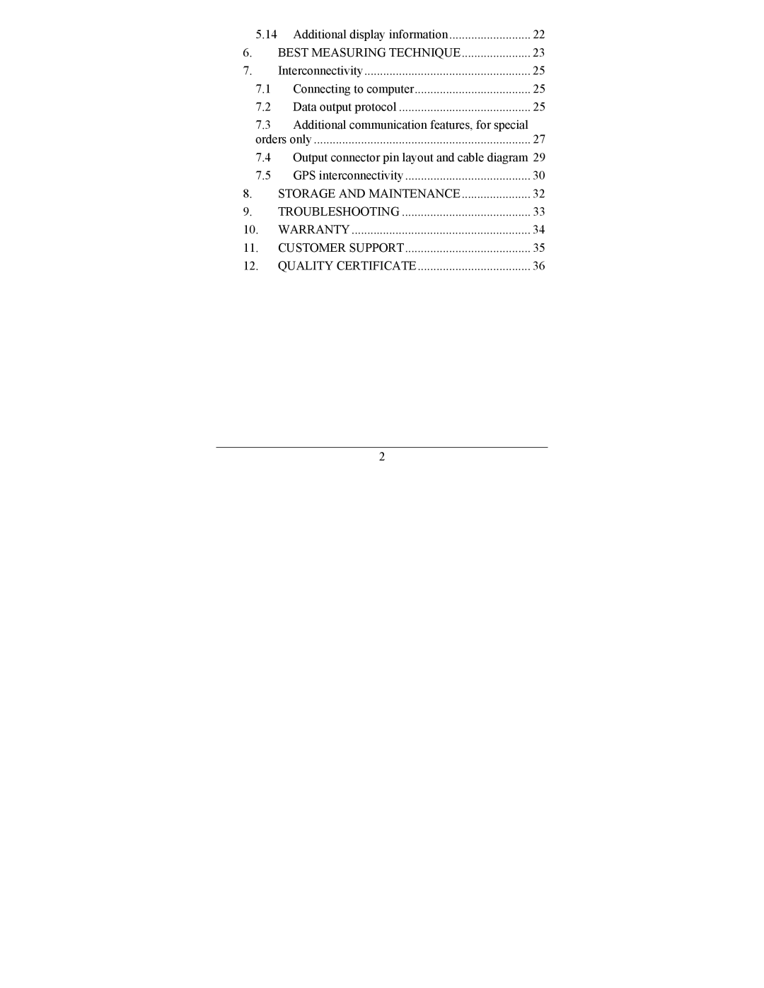 Newcon Optik LRF MOD 4EC operation manual Best Measuring Technique 