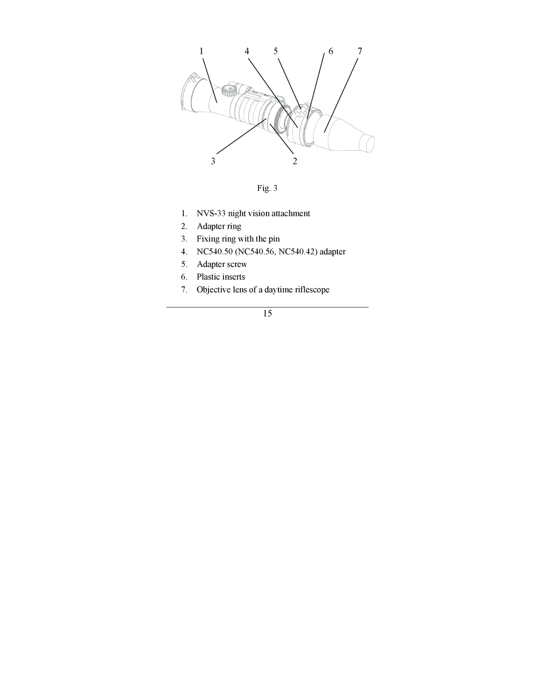 Newcon Optik NVS-33 operation manual 