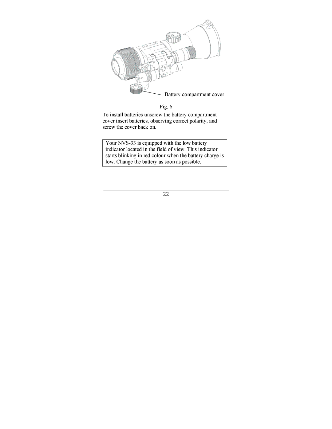 Newcon Optik NVS-33 operation manual 