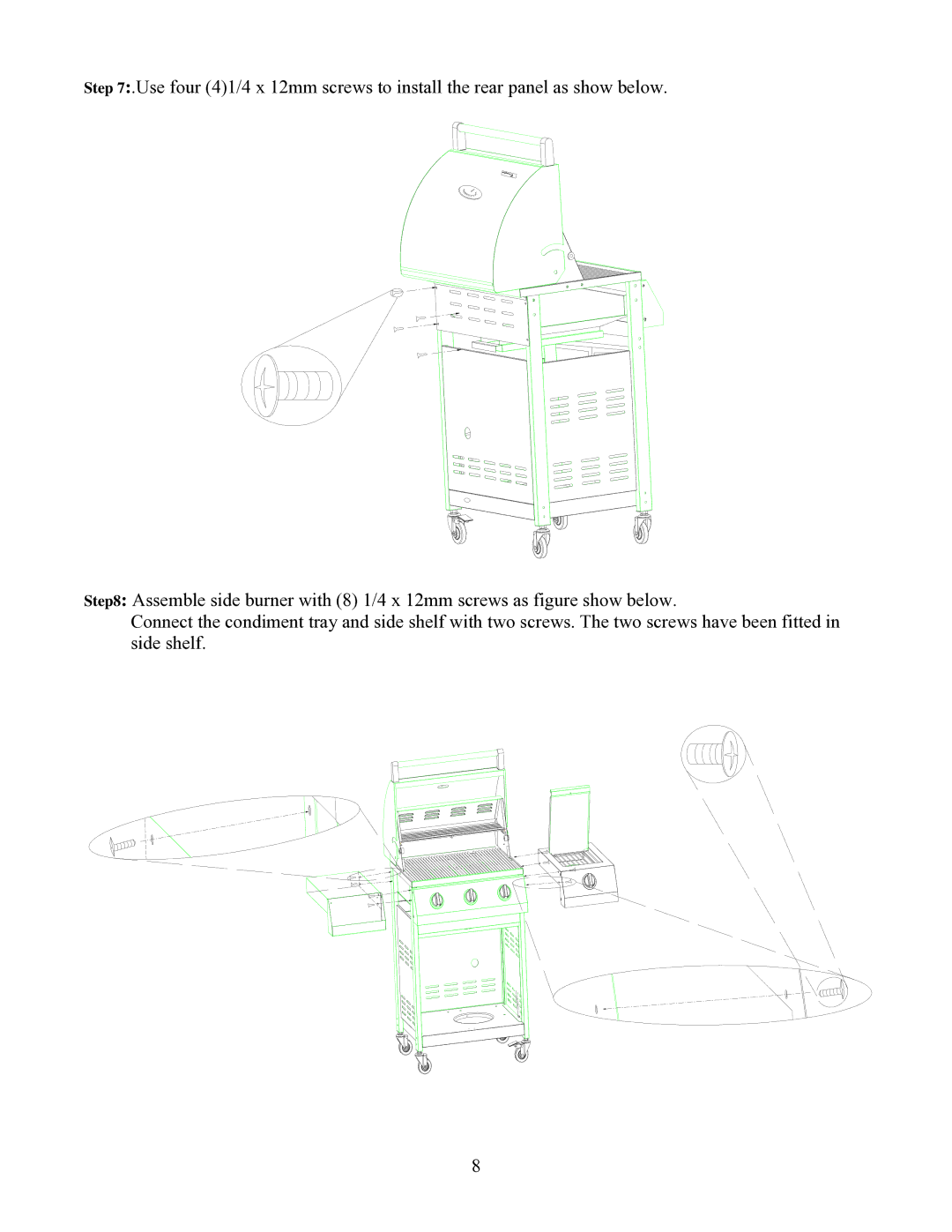 Nexgrill 720-0230 manual 