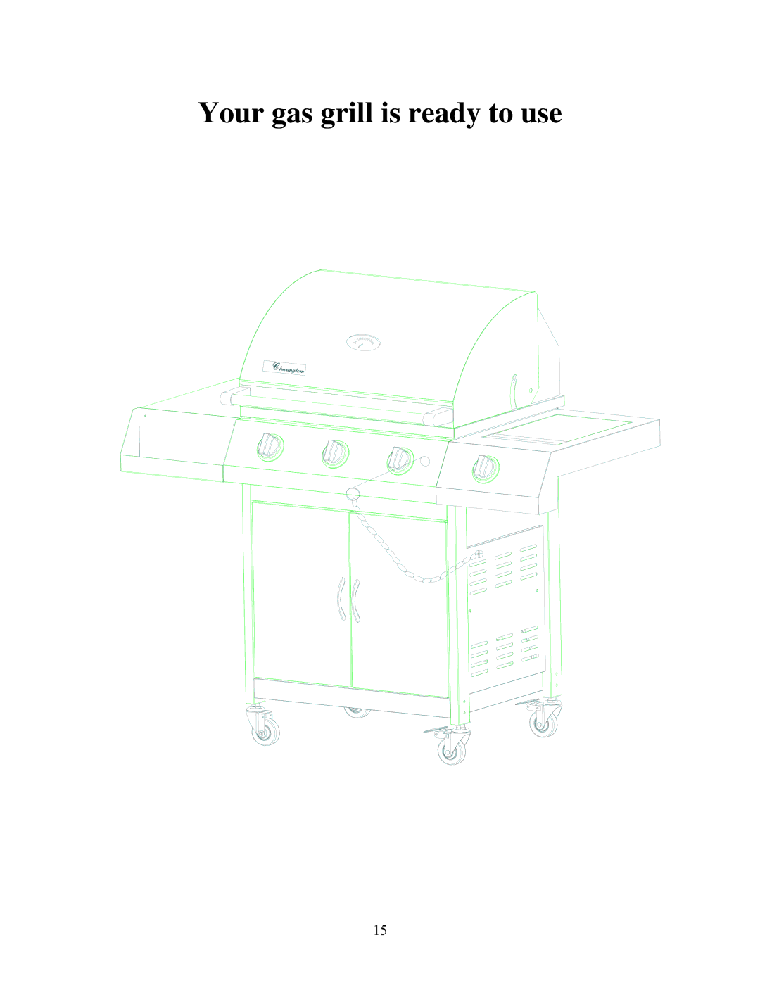 Nexgrill 720-0230 manual Your gas grill is ready to use 