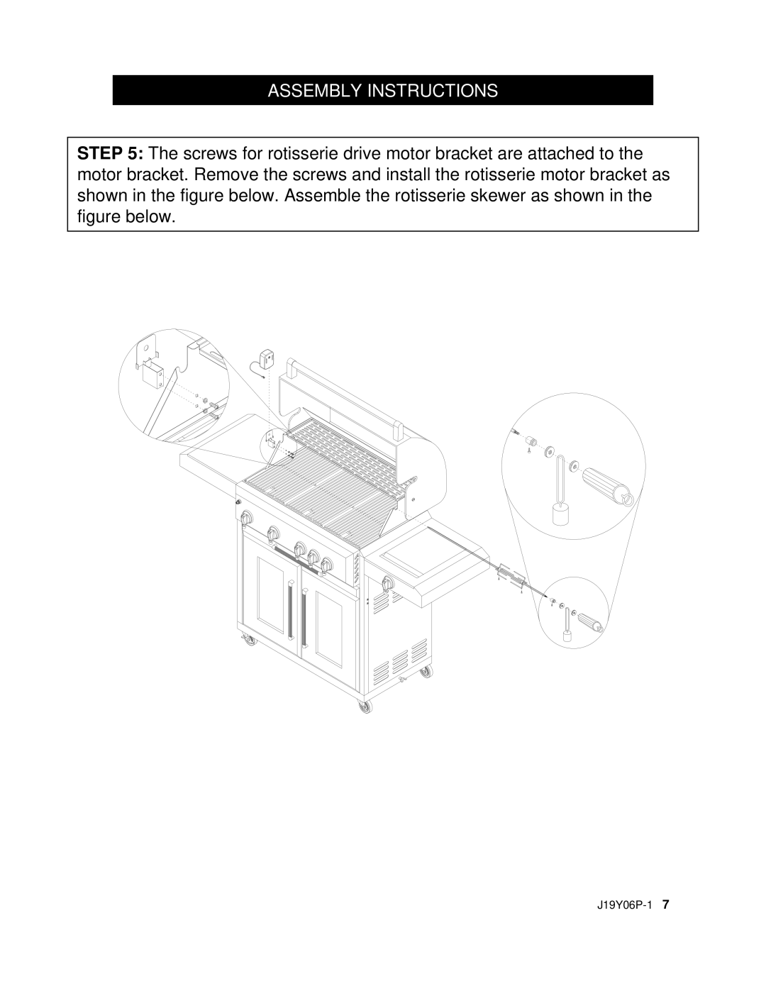 Nexgrill 720-0439 operating instructions Assembly Instructions 