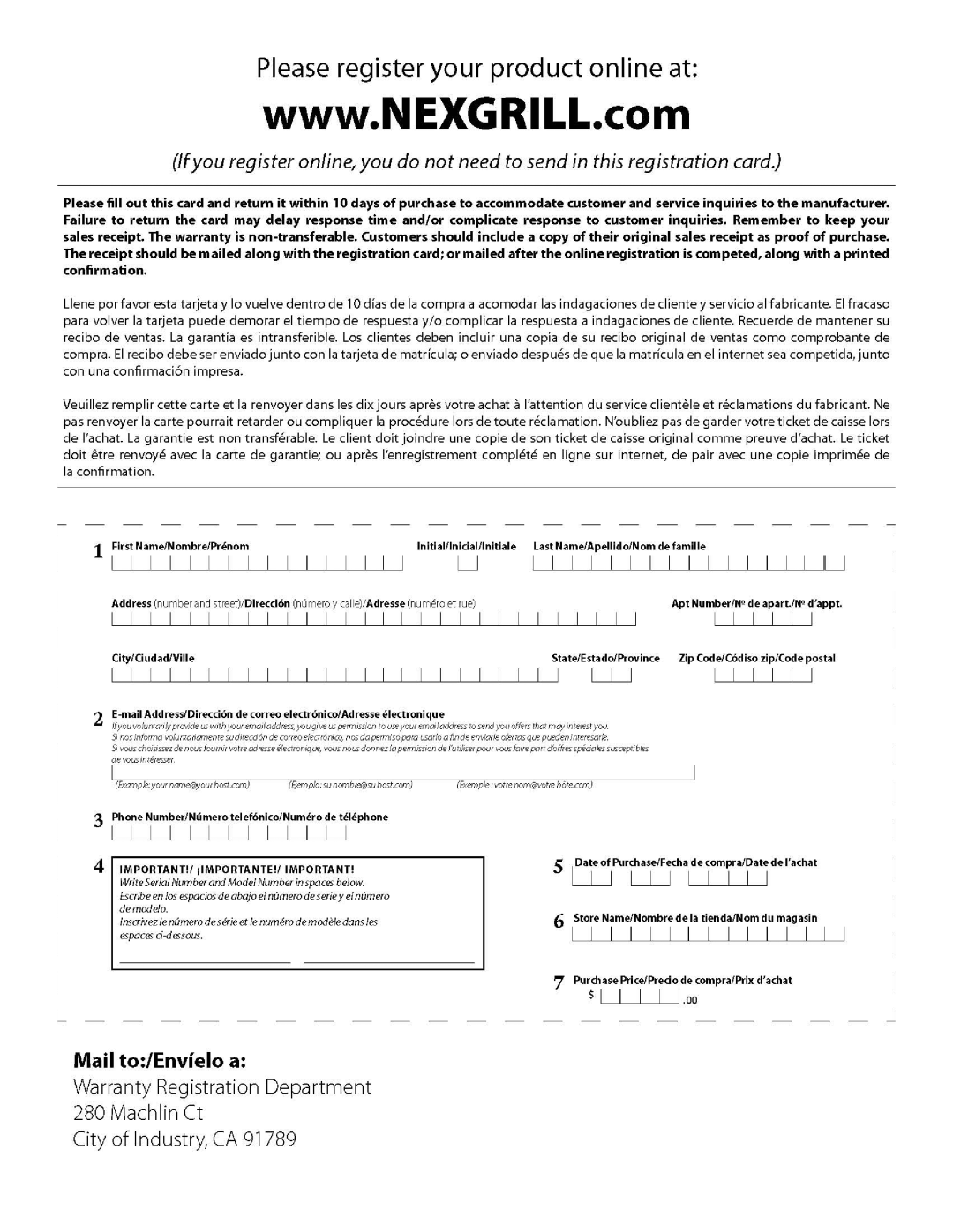 Nexgrill 720-0439 operating instructions 