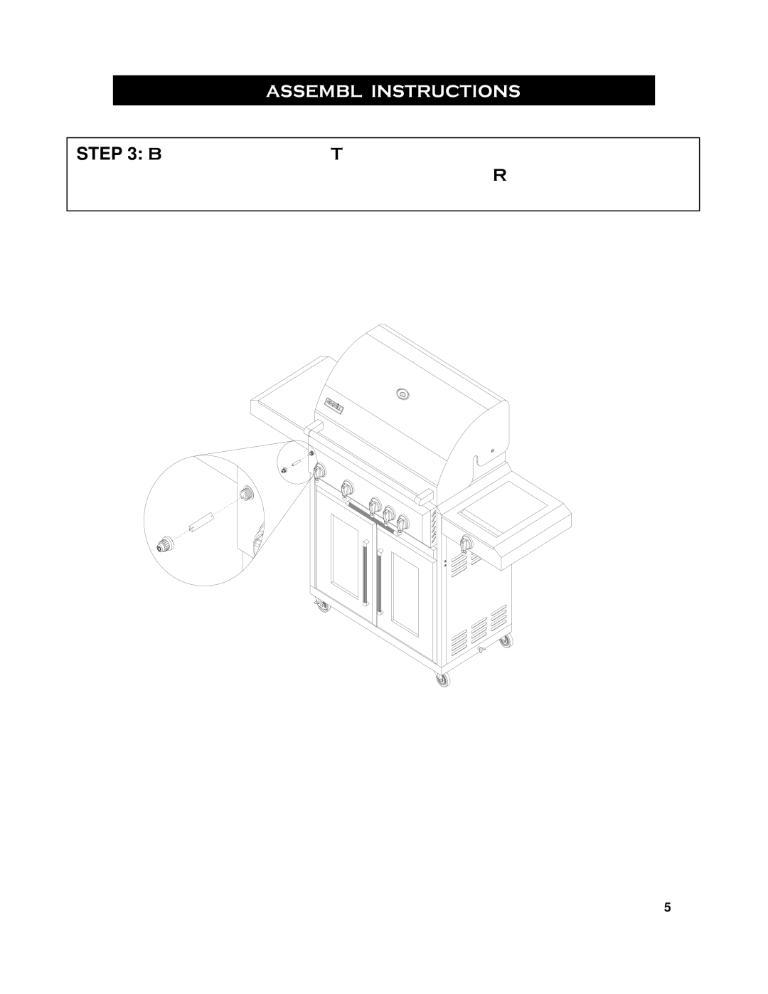 Nexgrill 720-0439 operating instructions Assembly Instructions 