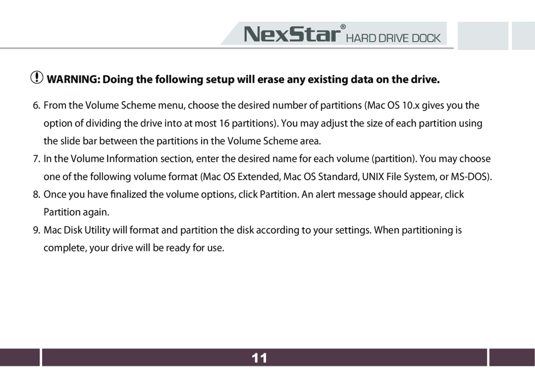 Nexstar 7650 user manual 