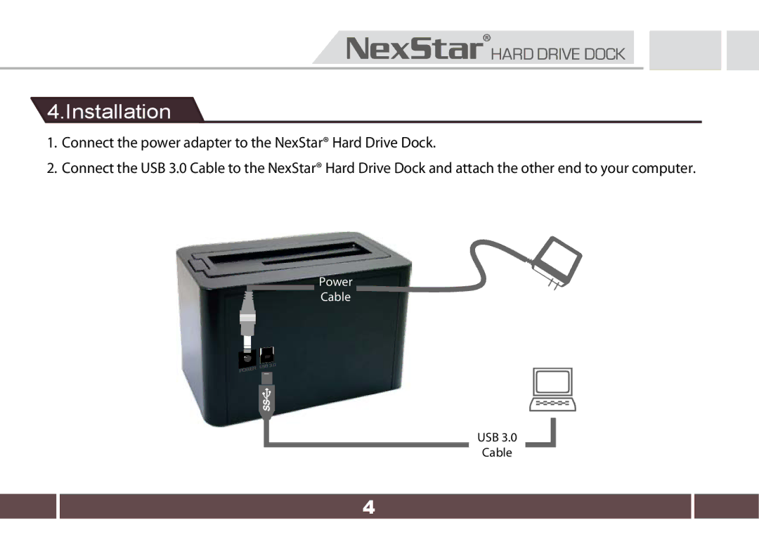 Nexstar NST-D300S3-BK user manual Installation 