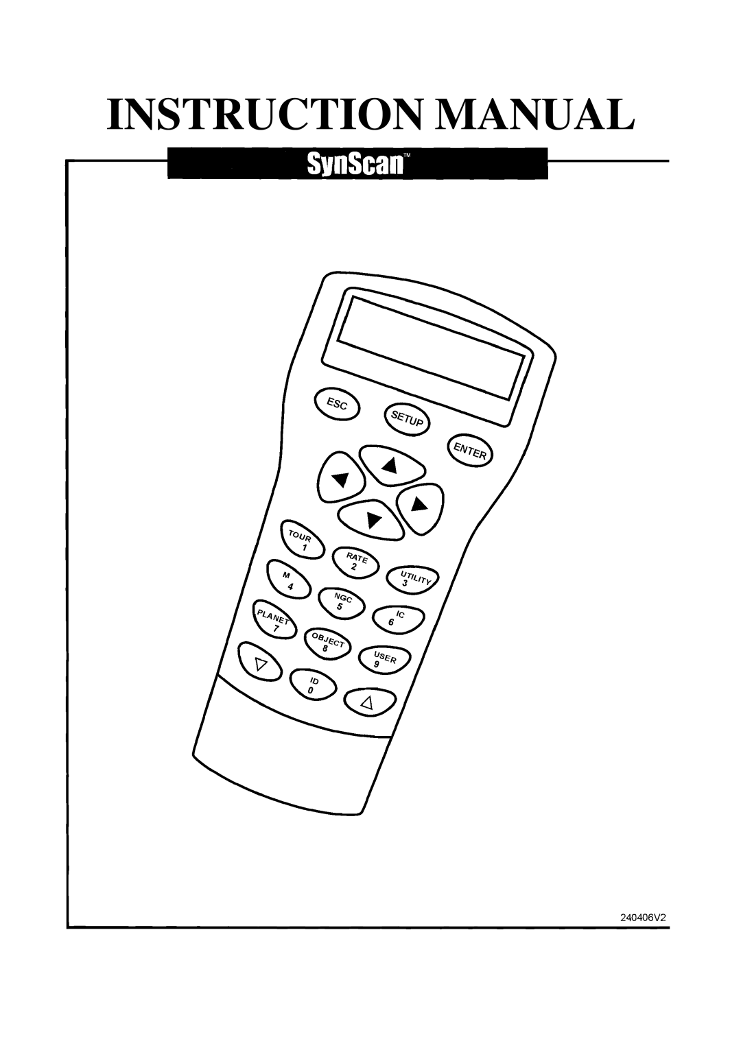 Nexstar SynScan instruction manual 