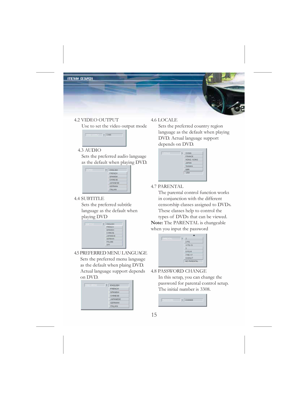 Nextar D3201 instruction manual Zkhq \RX LQSXW WKH SDVVZRUG 