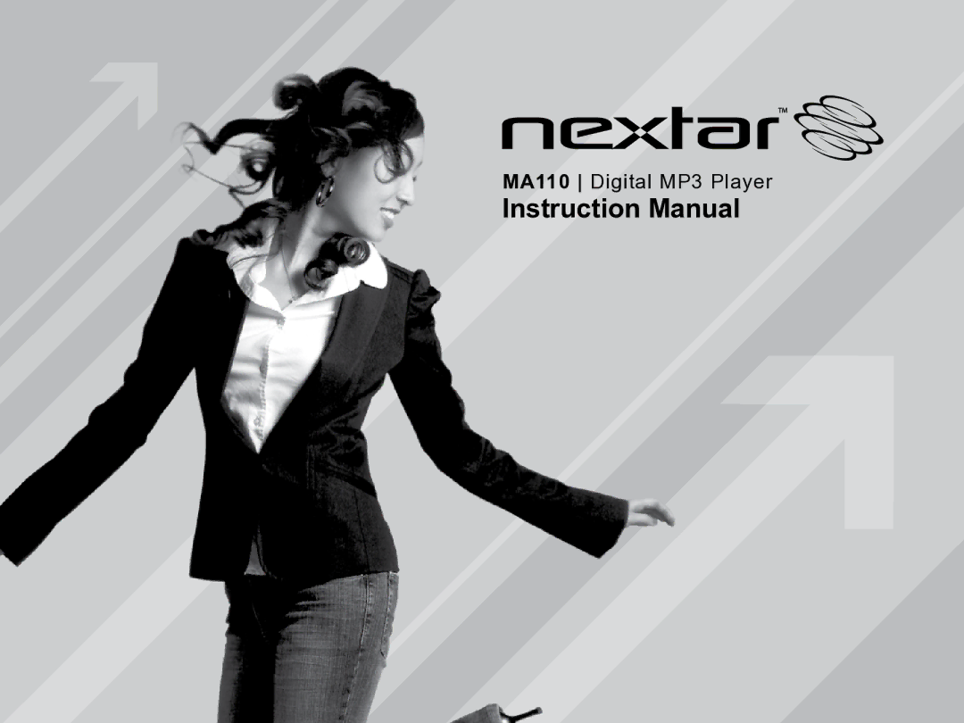 Nextar instruction manual MA110 Digital MP3 Player 