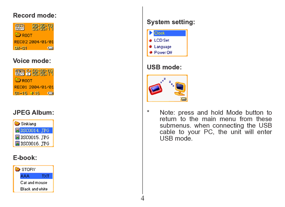 Nextar MA206 instruction manual 