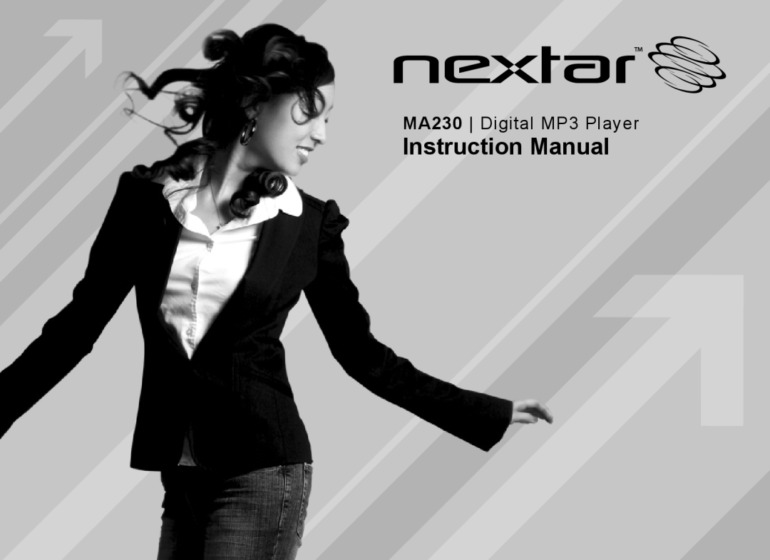 Nextar instruction manual Instruction Manual, MA230 Digital MP3 Player 