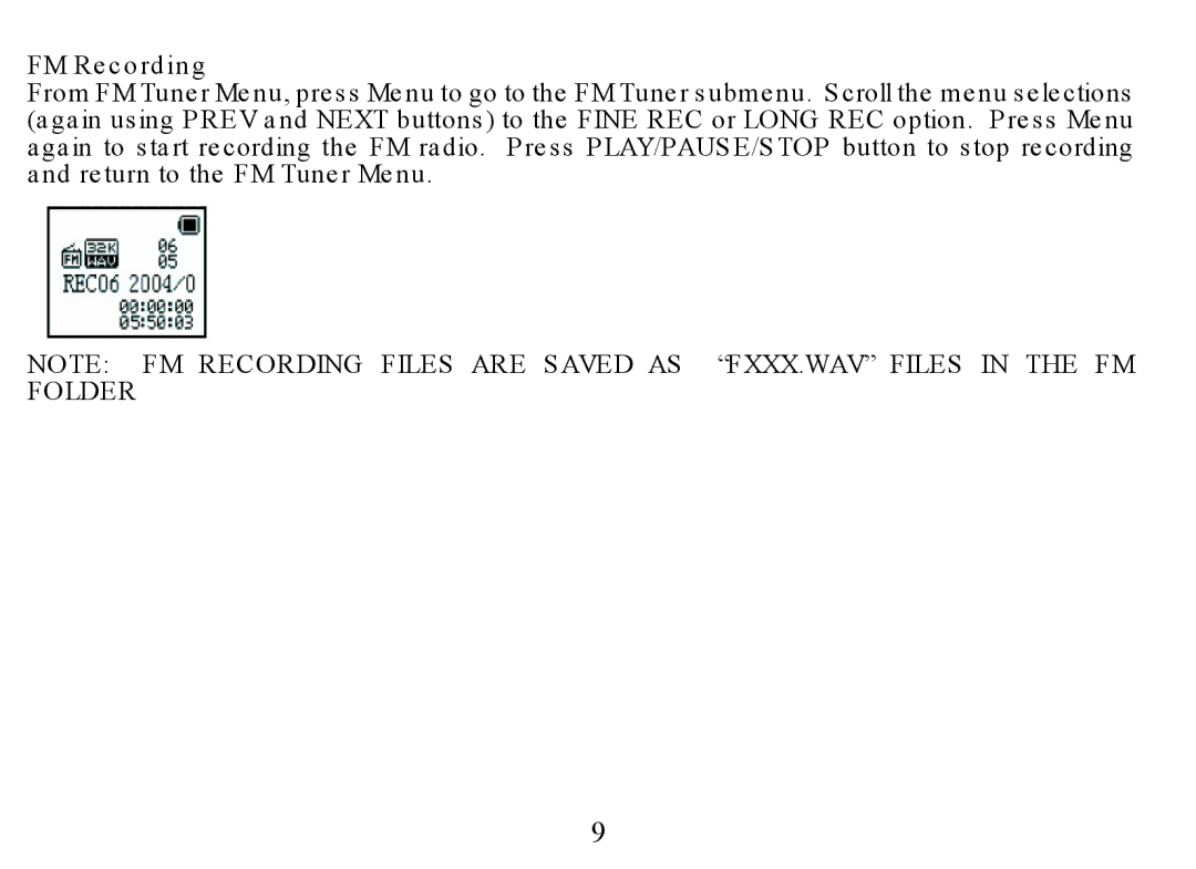 Nextar MA323 instruction manual 