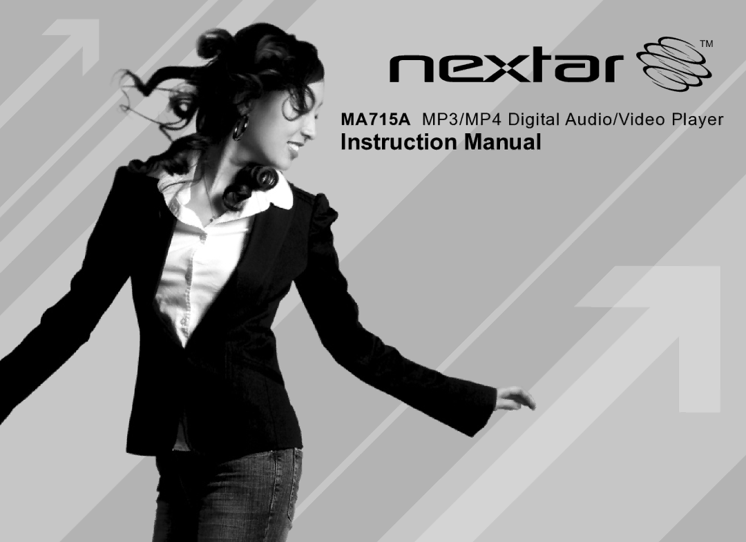 Nextar instruction manual MA715A MP3/MP4 Digital Audio/Video Player 