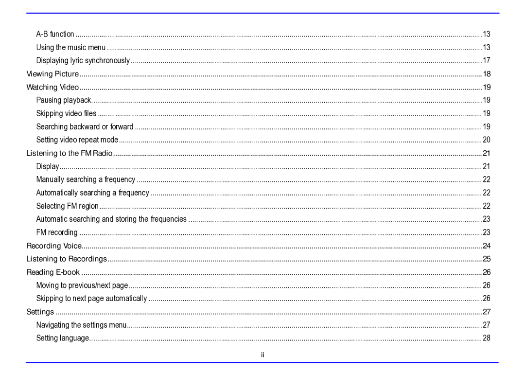 Nextar MA715A instruction manual Settings 