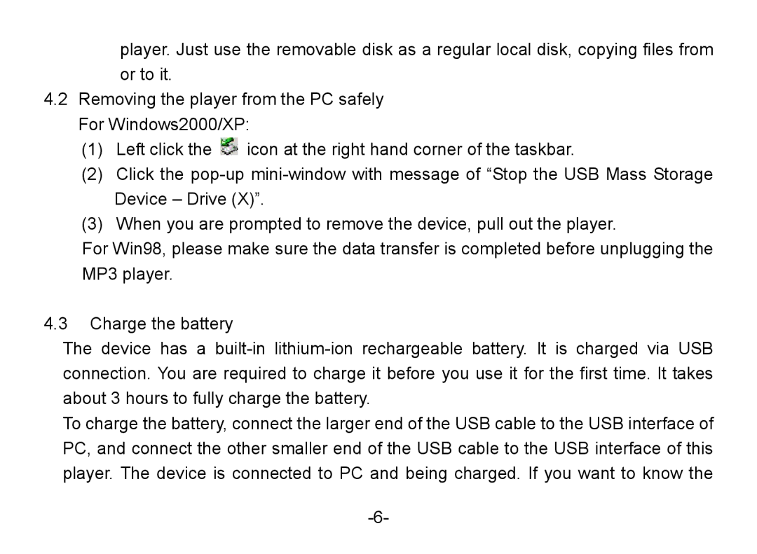 Nextar MA852s instruction manual 