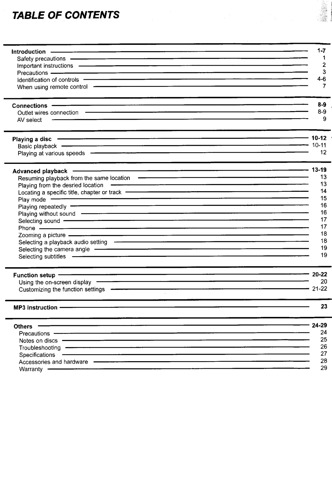 Nextar MP301 manual 