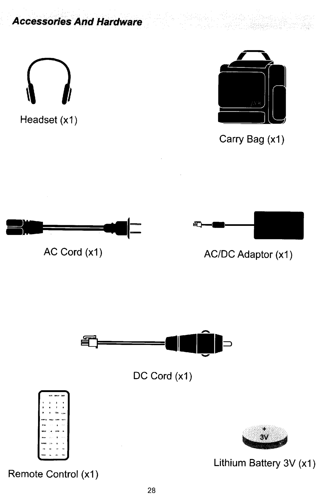 Nextar MP301 manual 