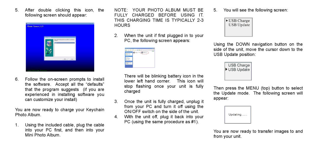 Nextar N1-501 instruction manual 