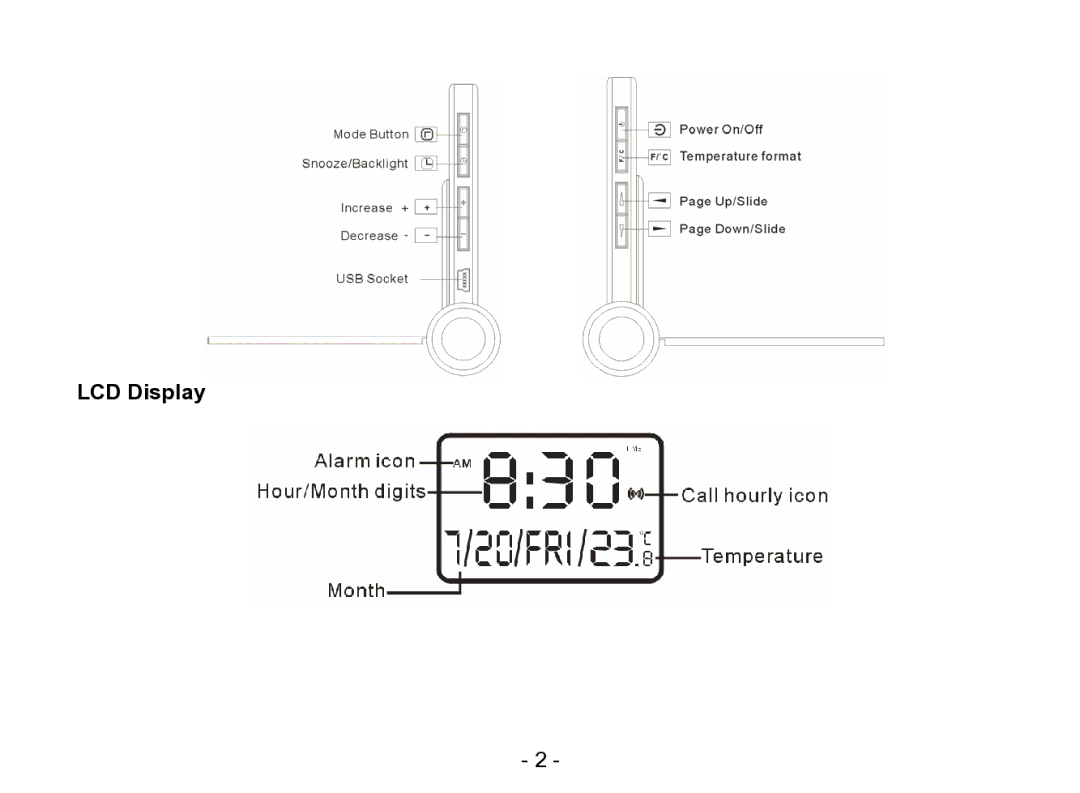 Nextar N1-504 manual LCD Display 