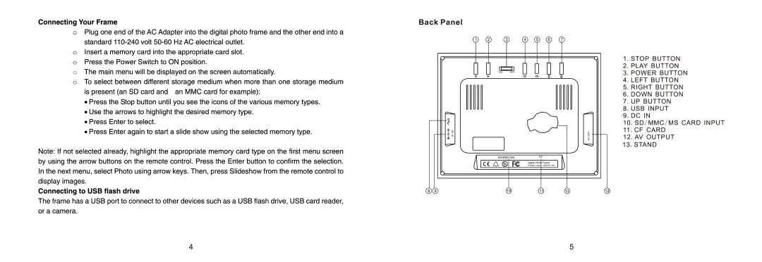 Nextar N10W-400 manual 