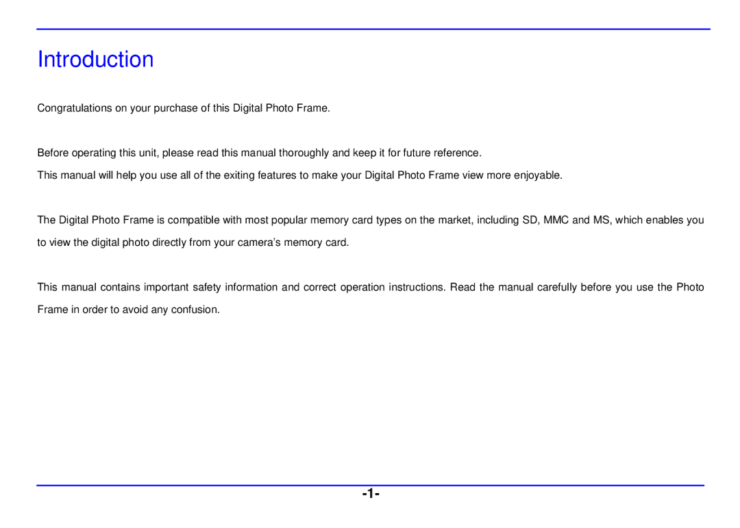 Nextar N3-507 manual Introduction 