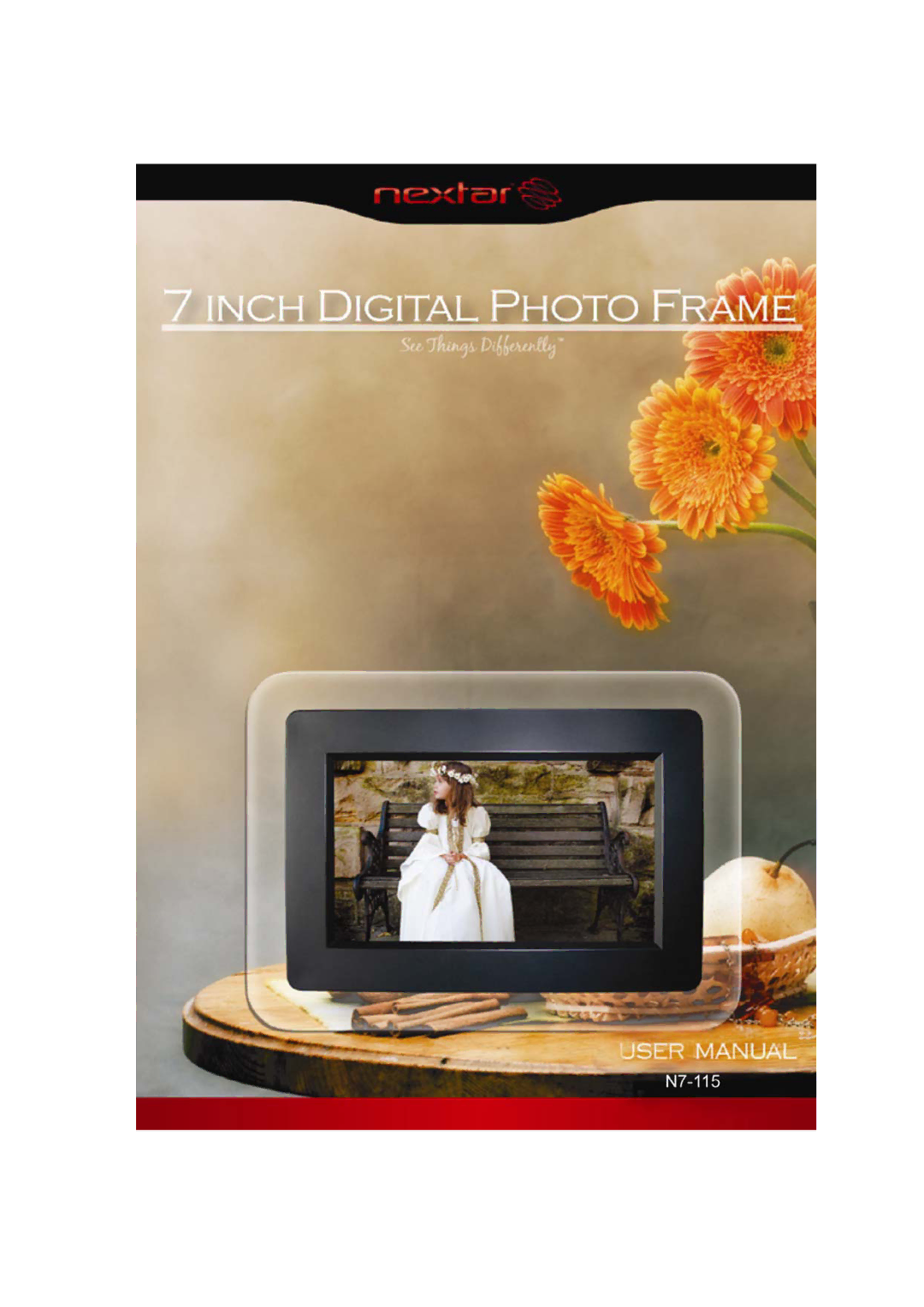 Nextar N7-115 user manual Digital Photo Frame 