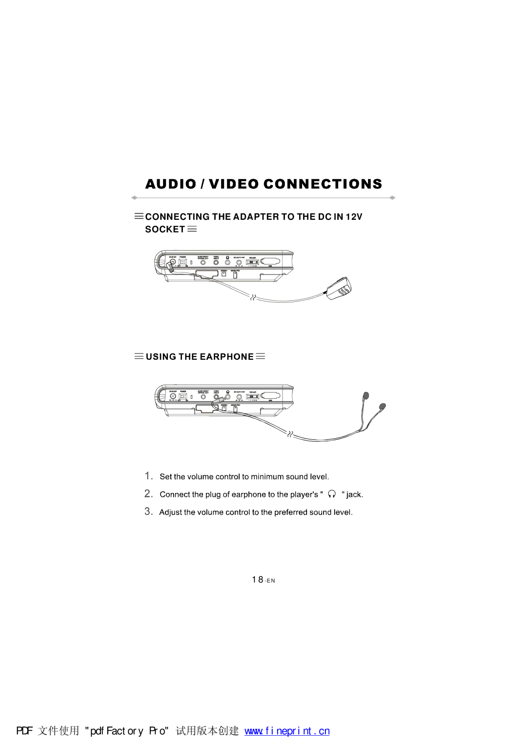 NextBase SDV97-AC manual Connecting the Adapter to the DC in 12V Socket 