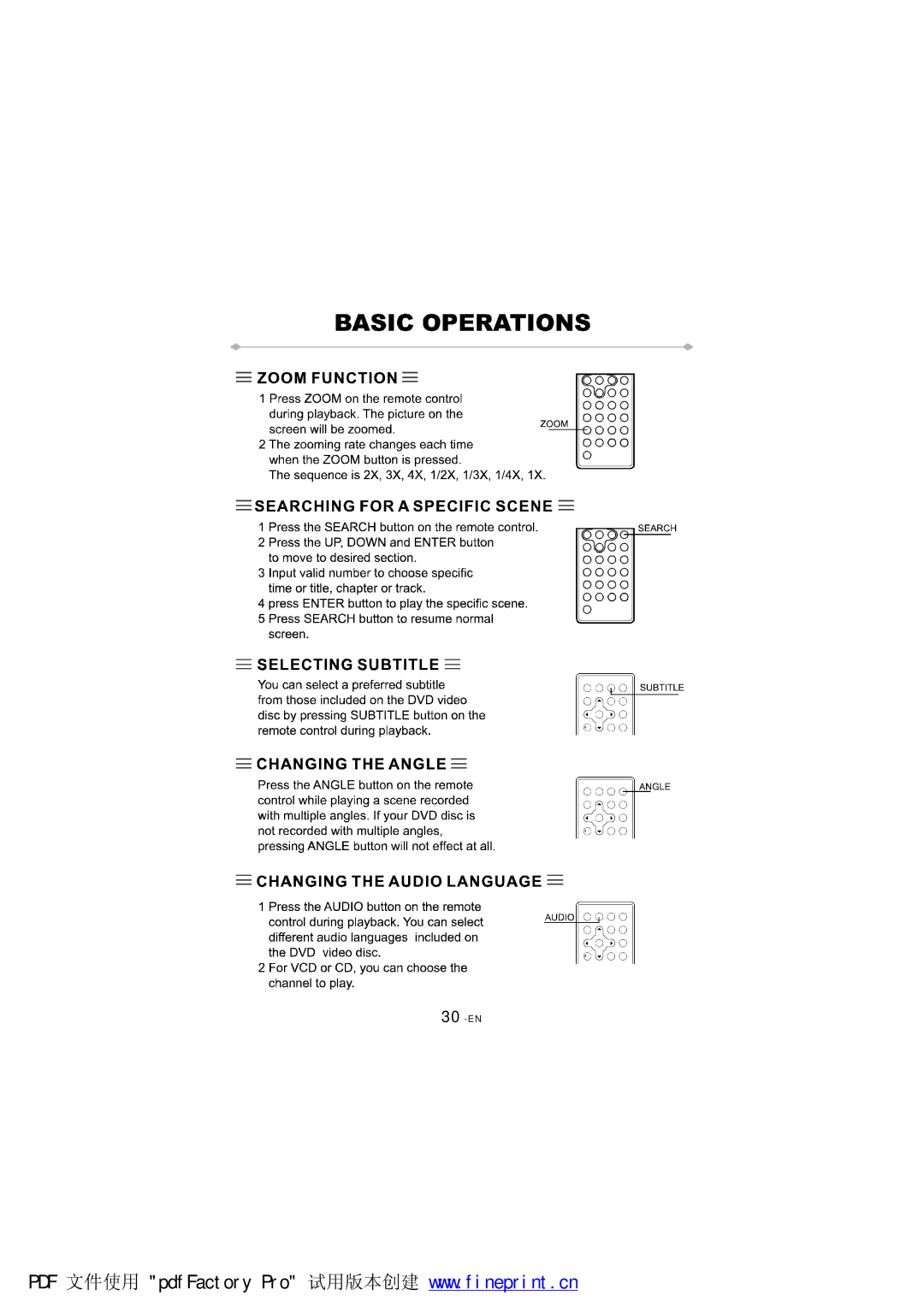 NextBase SDV97-AC manual 30-EN 