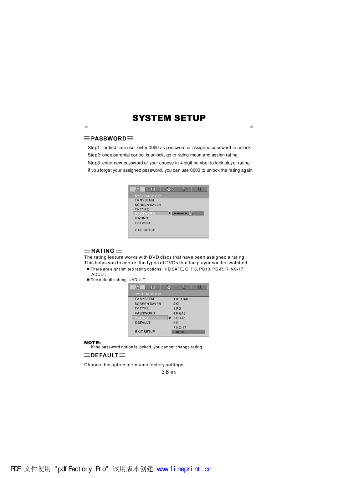 NextBase SDV97-AC manual 38-EN 