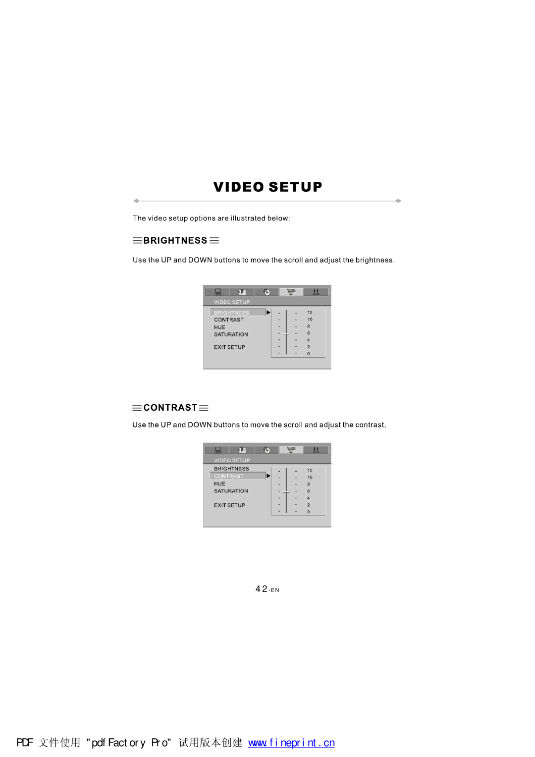 NextBase SDV97-AC manual 42-EN 