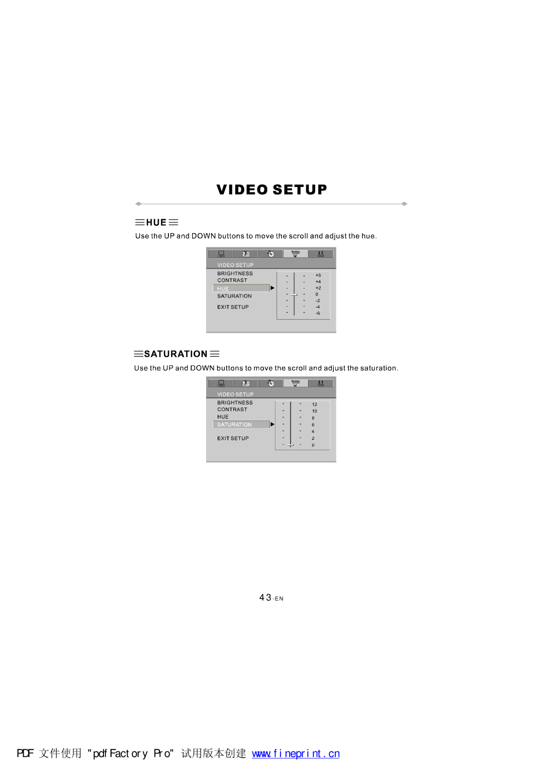 NextBase SDV97-AC manual 43-EN 