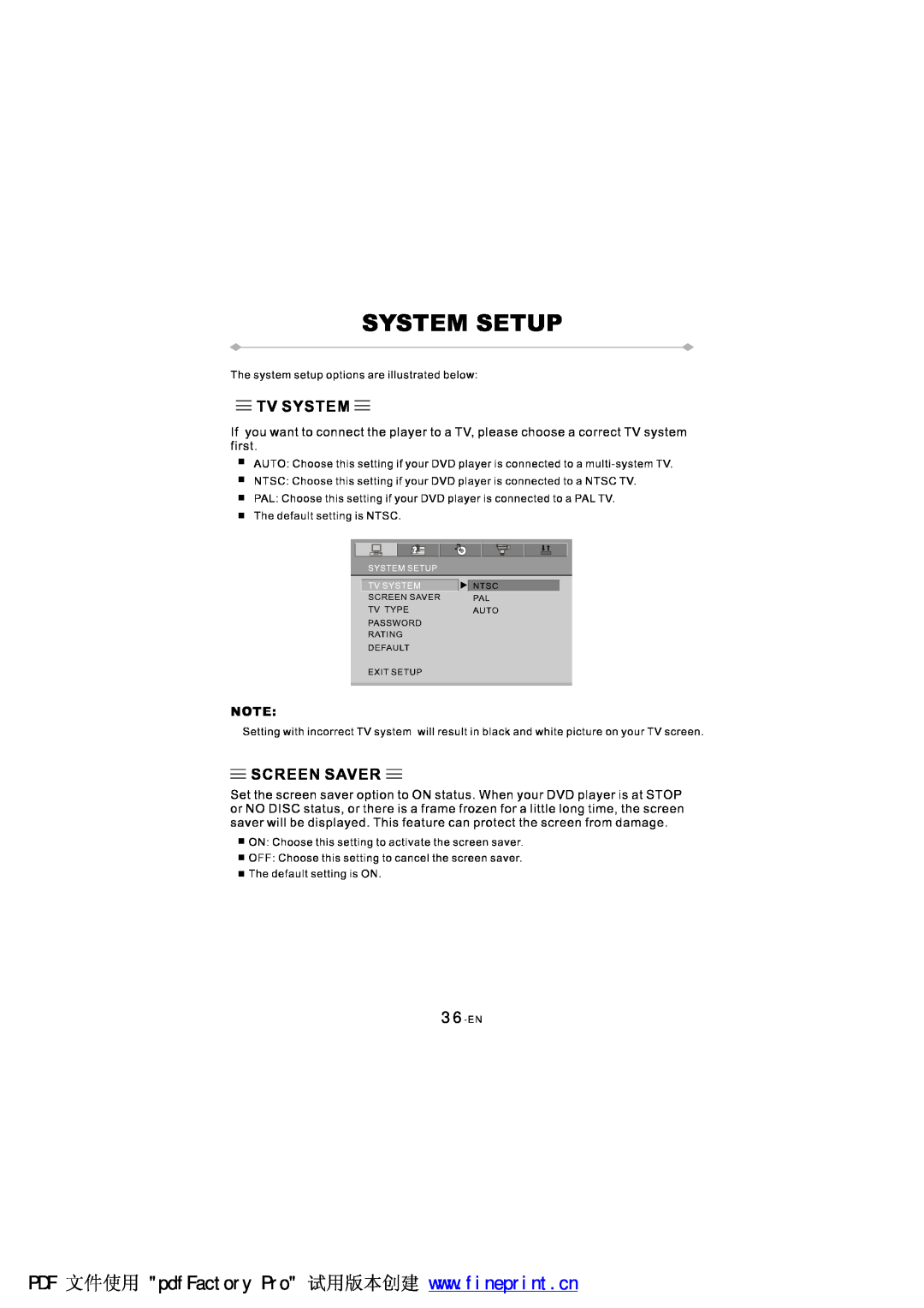 NextBase SDV97-AC manual 36-EN 