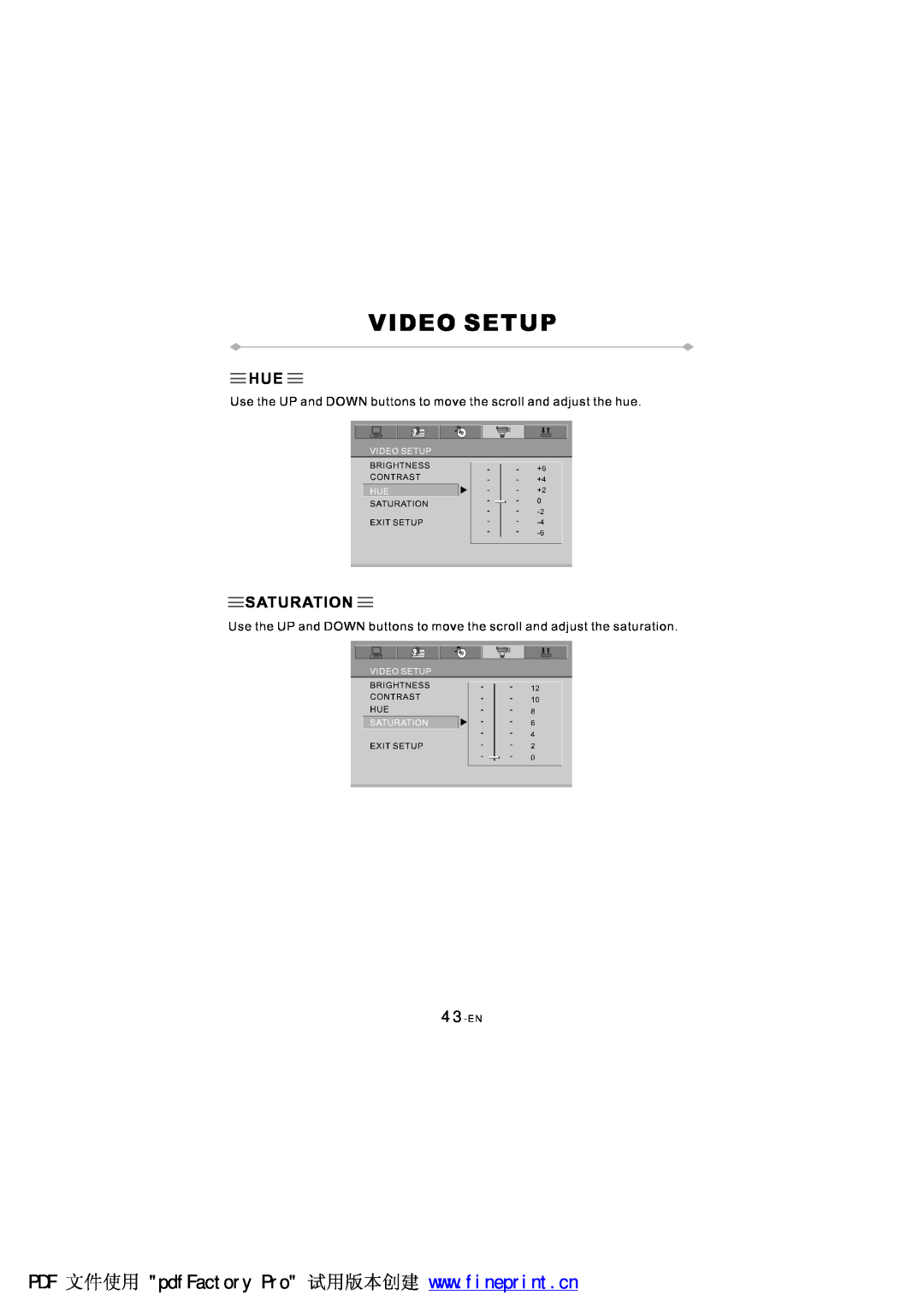 NextBase SDV97-AC manual 43-EN 