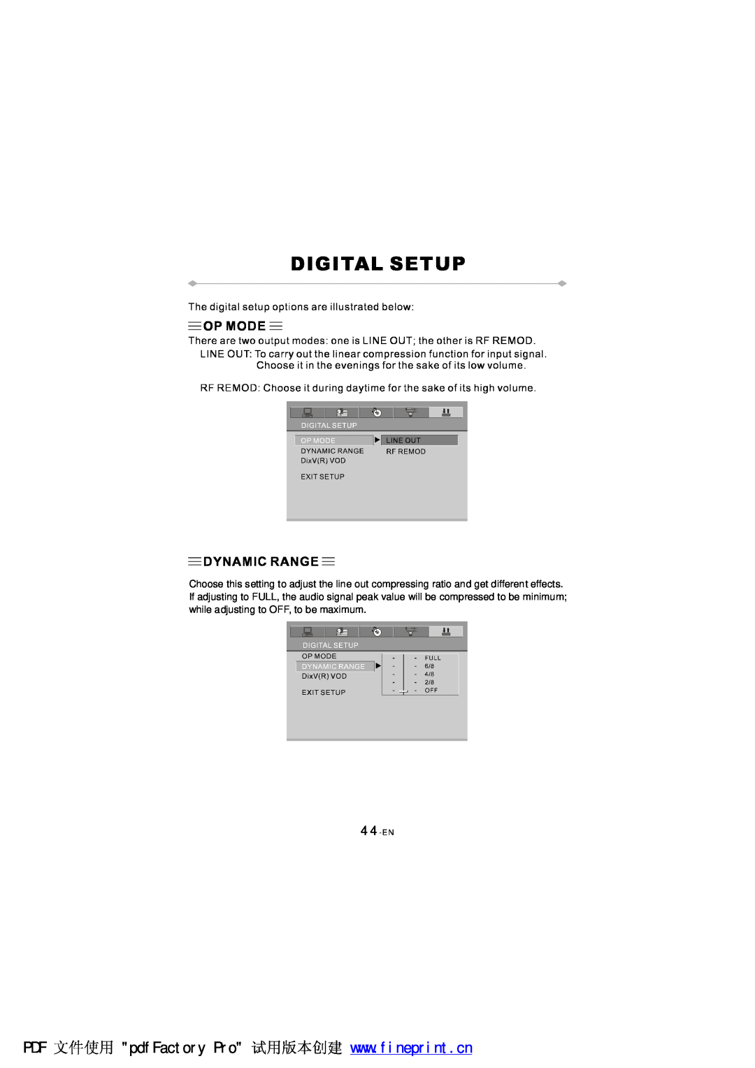 NextBase SDV97-AC manual 44-EN 