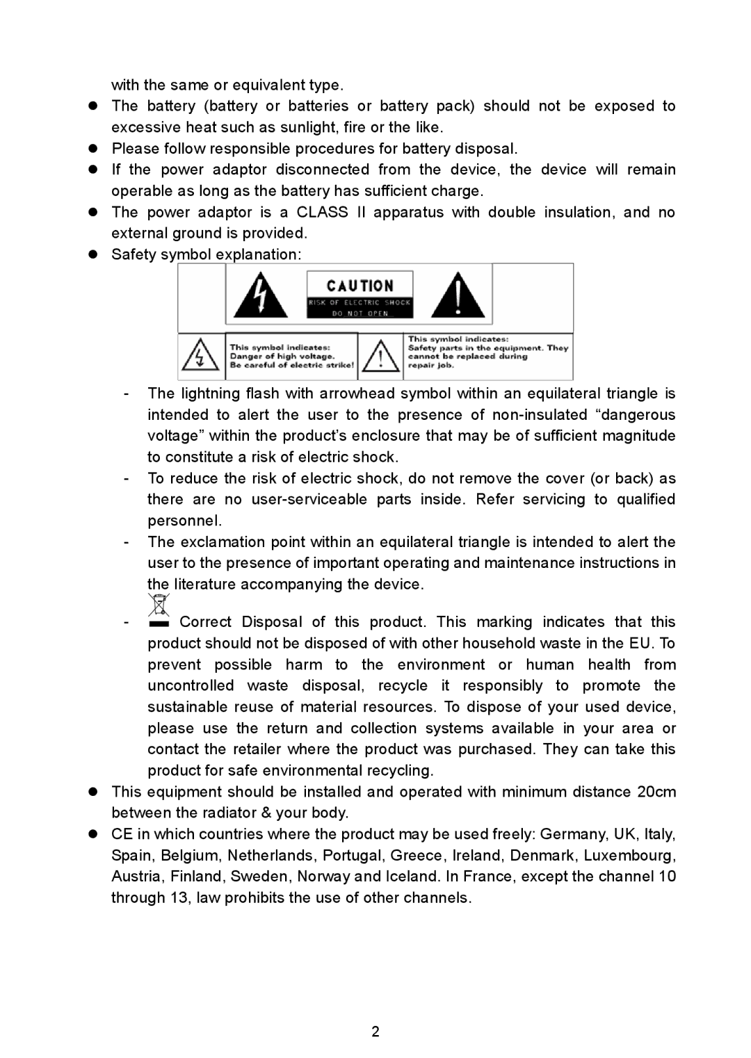 Nextbook NEXT8P12 instruction manual 