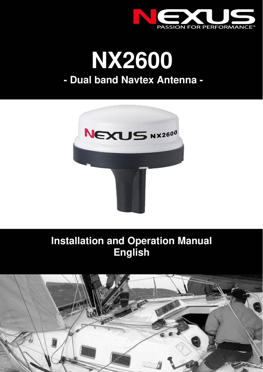 Nexus 21 NX2600 operation manual 