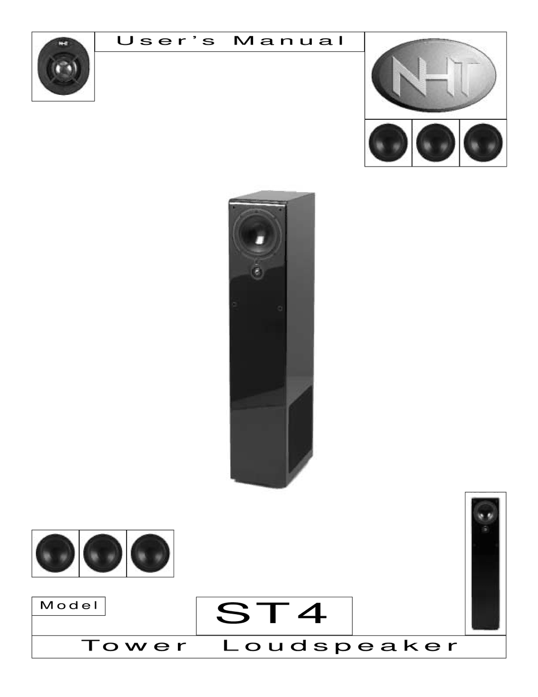 NHT user manual ST4 