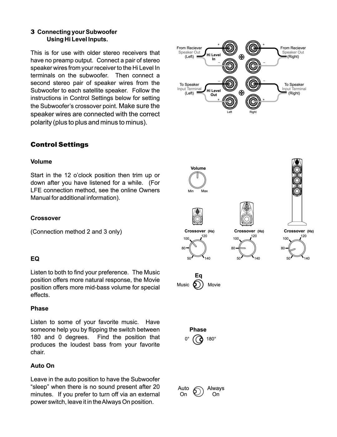 NHT B-10d manual 