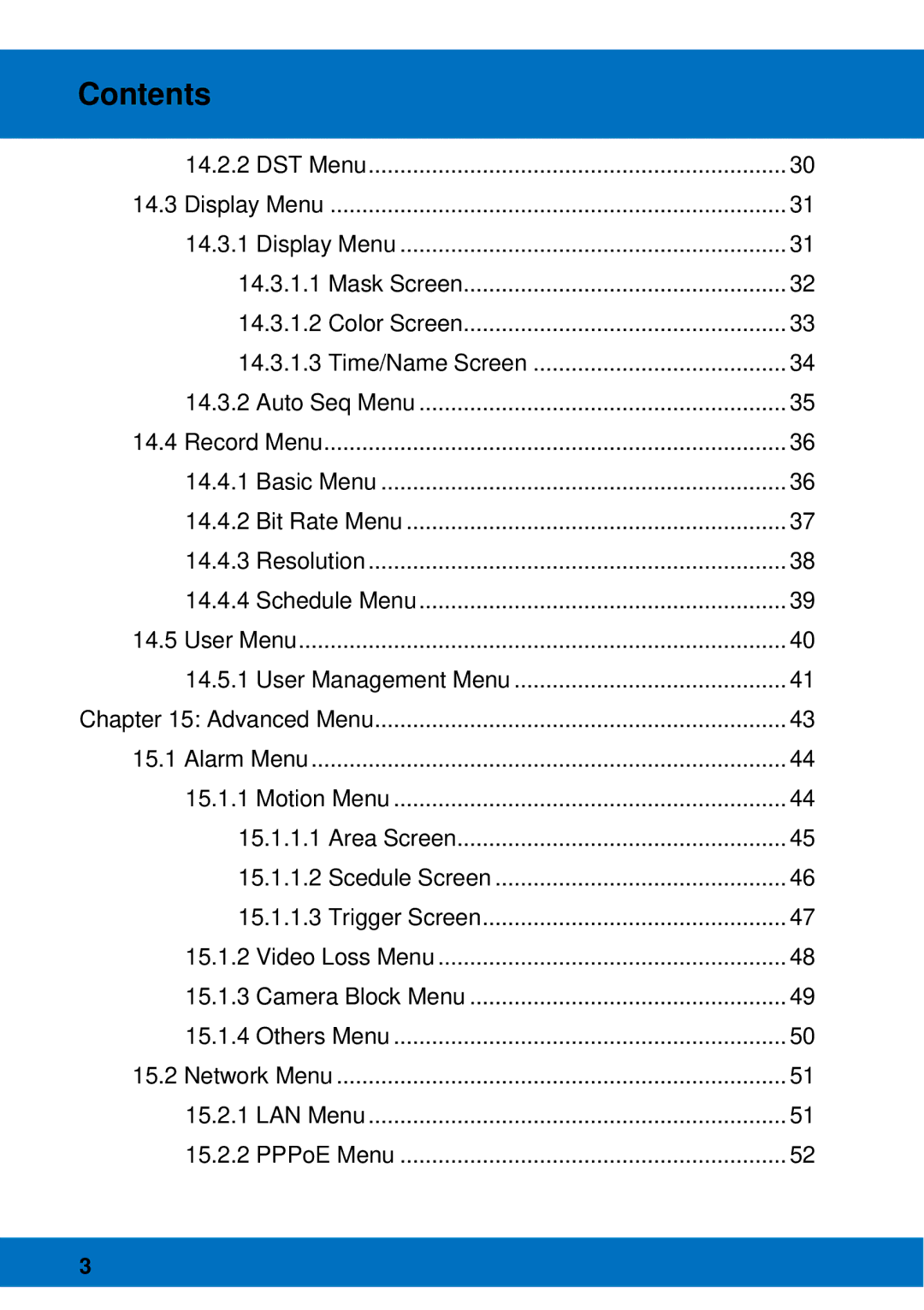 Night Owl Optics BJPRO-86-1TB, Night Owl Pro Remote Access manual Contents 