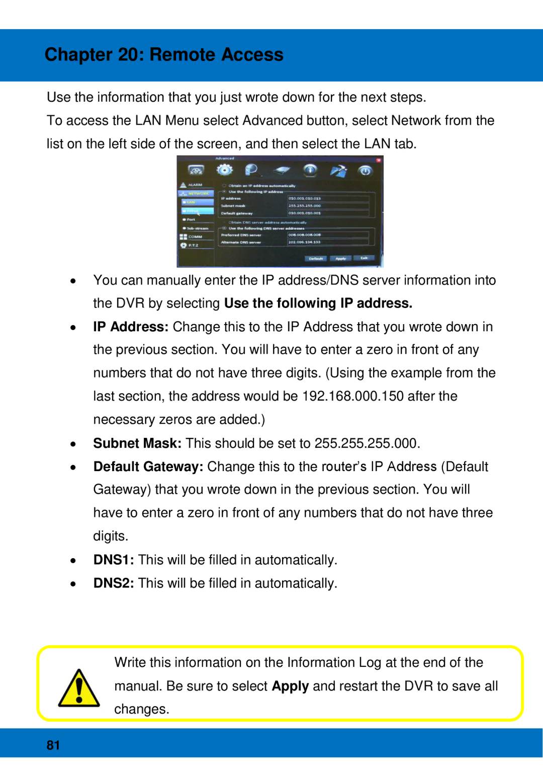 Night Owl Optics BJPRO-86-1TB, Night Owl Pro Remote Access manual 