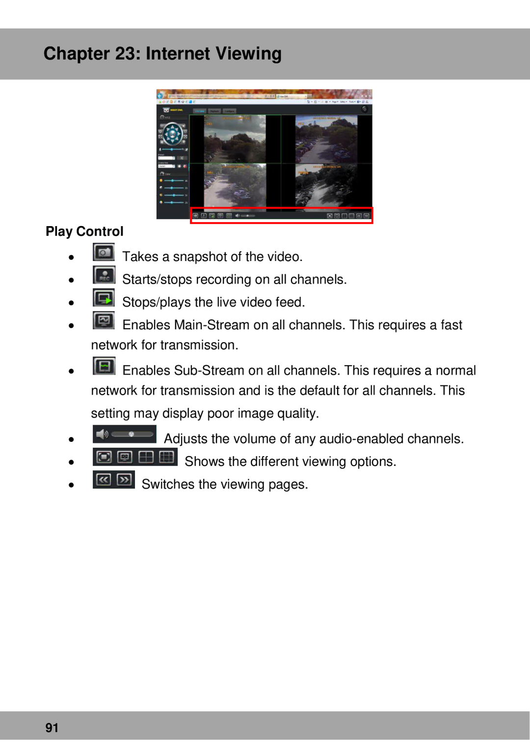 Night Owl Optics Advantage Series, Complete Security Solution manual Play Control 