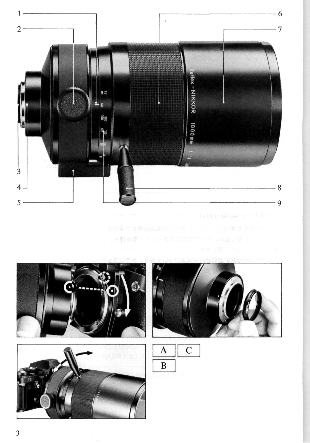 Nikon 1000MM instruction manual 