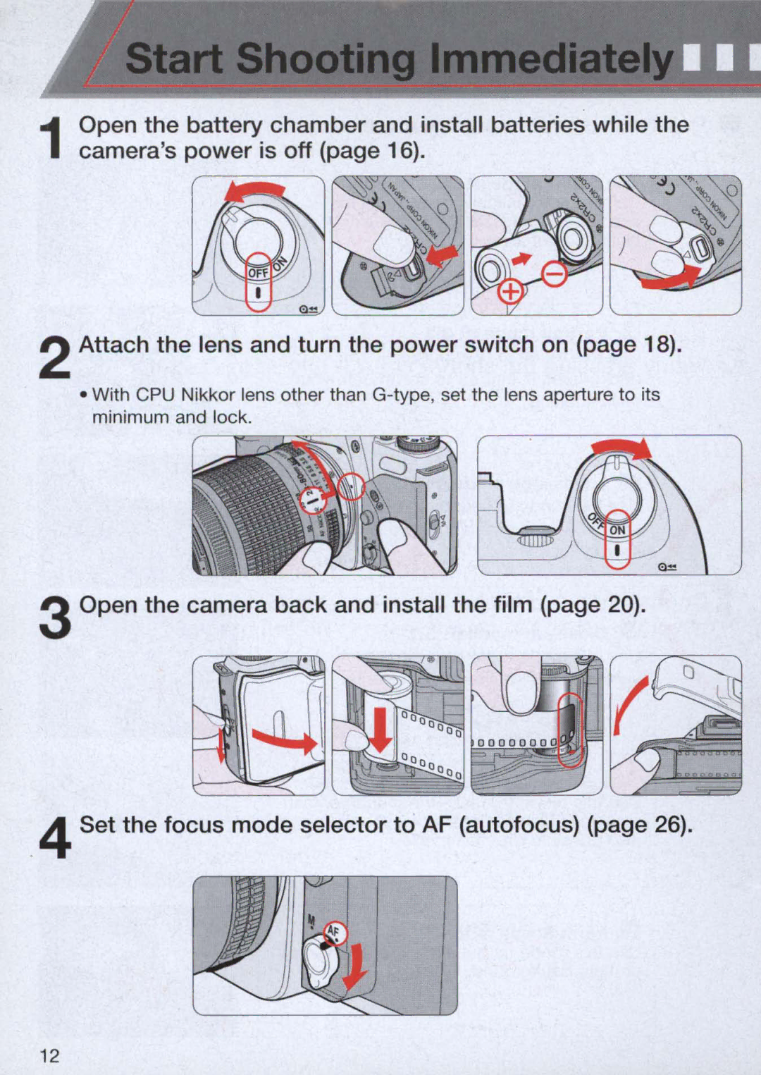 Nikon 1713, 1714 instruction manual 