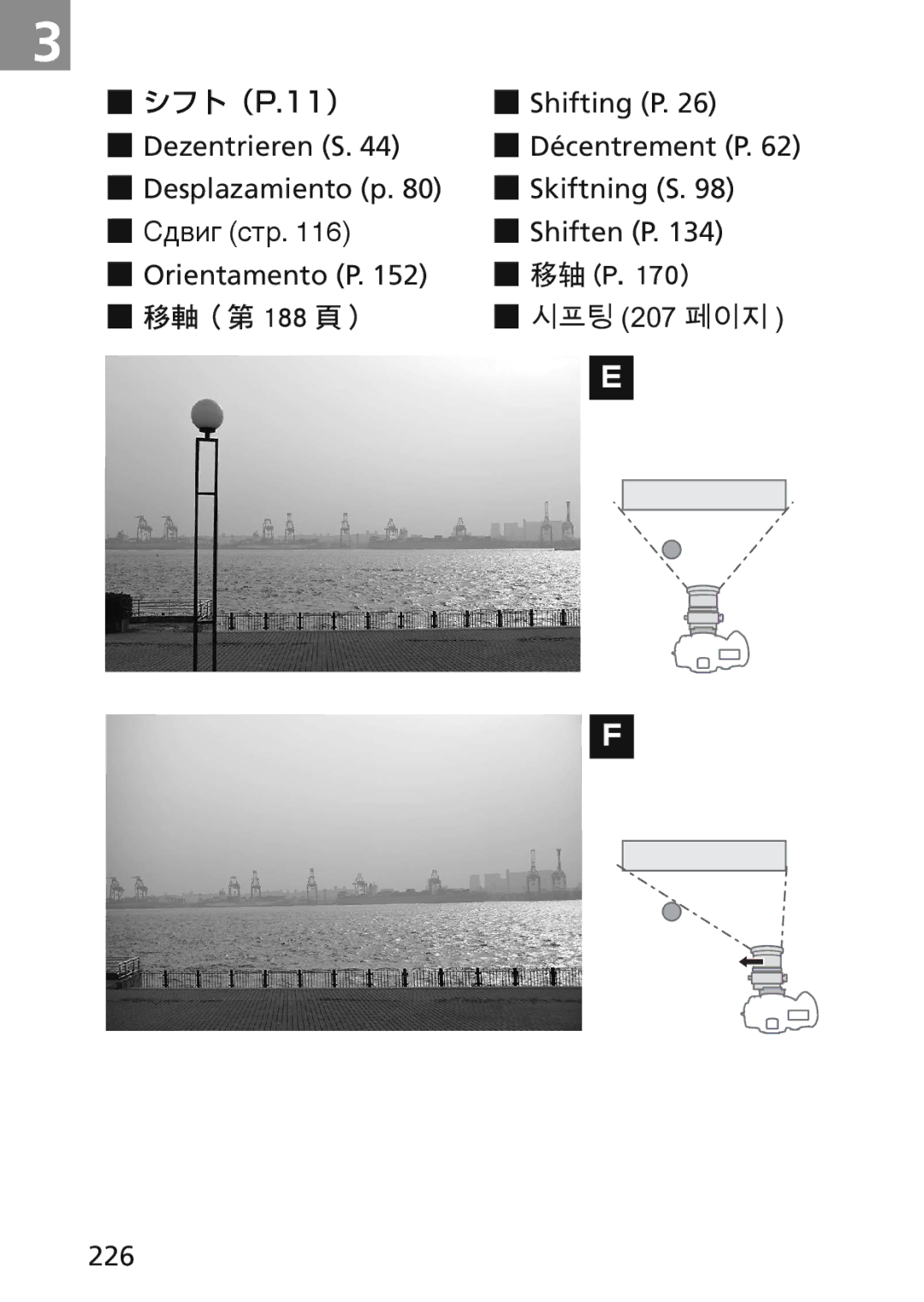 Nikon 2174 user manual 移軸（第 188 頁）, 226 