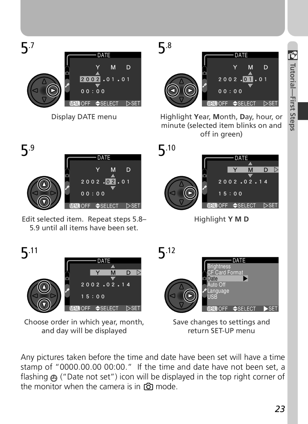 Nikon 2500 manual Monitor when the camera is 