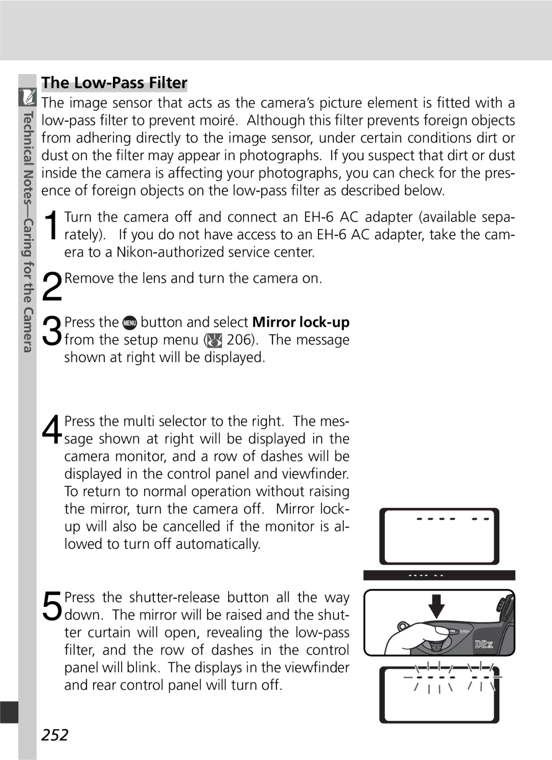 Nikon 25215 manual Low-Pass Filter 