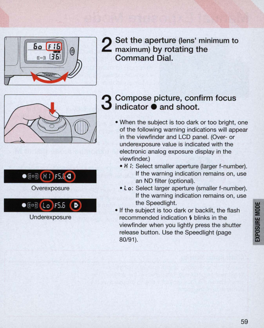 Nikon 55, 3699, 3700 instruction manual 80/91 